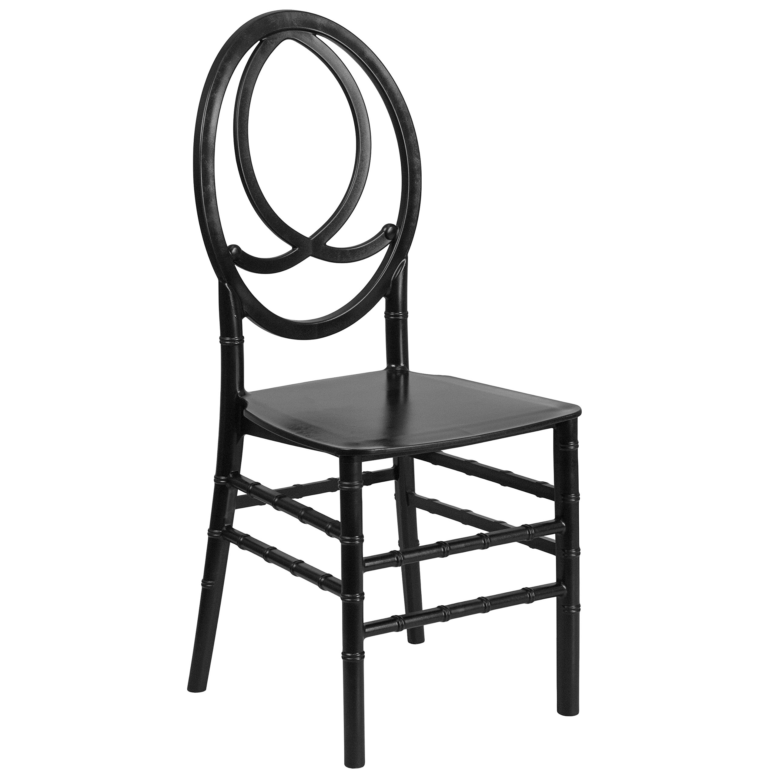 Black Resin Phoenix Chair