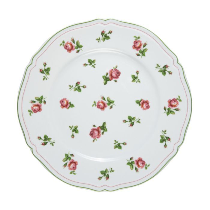 Floral Porcelain Dinner Plate Collection