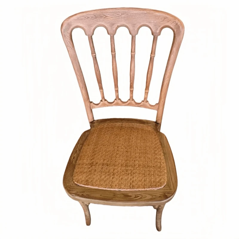 Sedia Napoleon in resina effetto legno &ndash; Stile 3