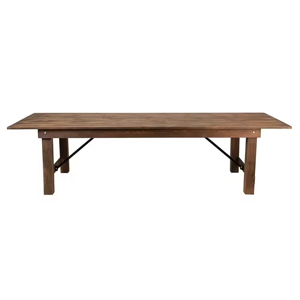 Farmhouse Wooden Dining Table