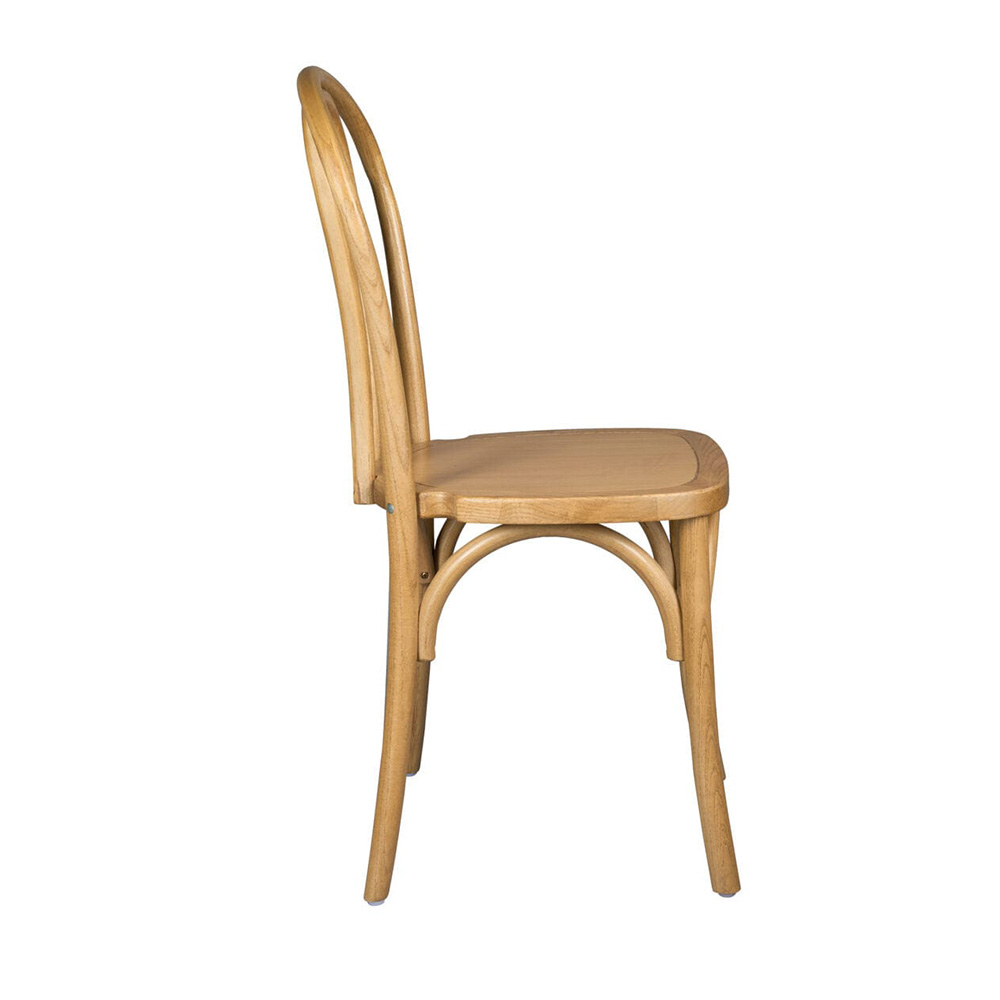Wood Bentwood  Chair-Natural