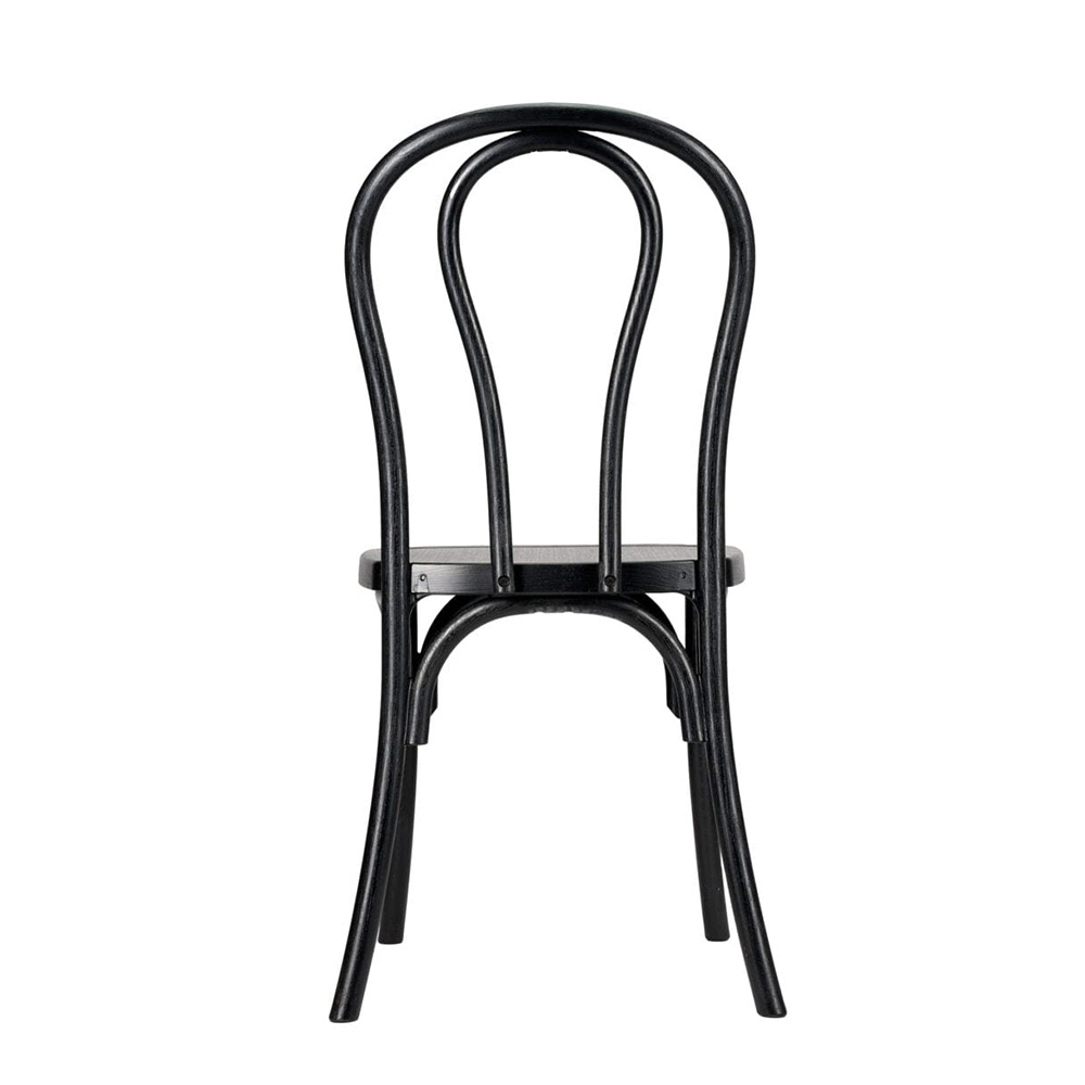 Black Resin Bentwood Chair