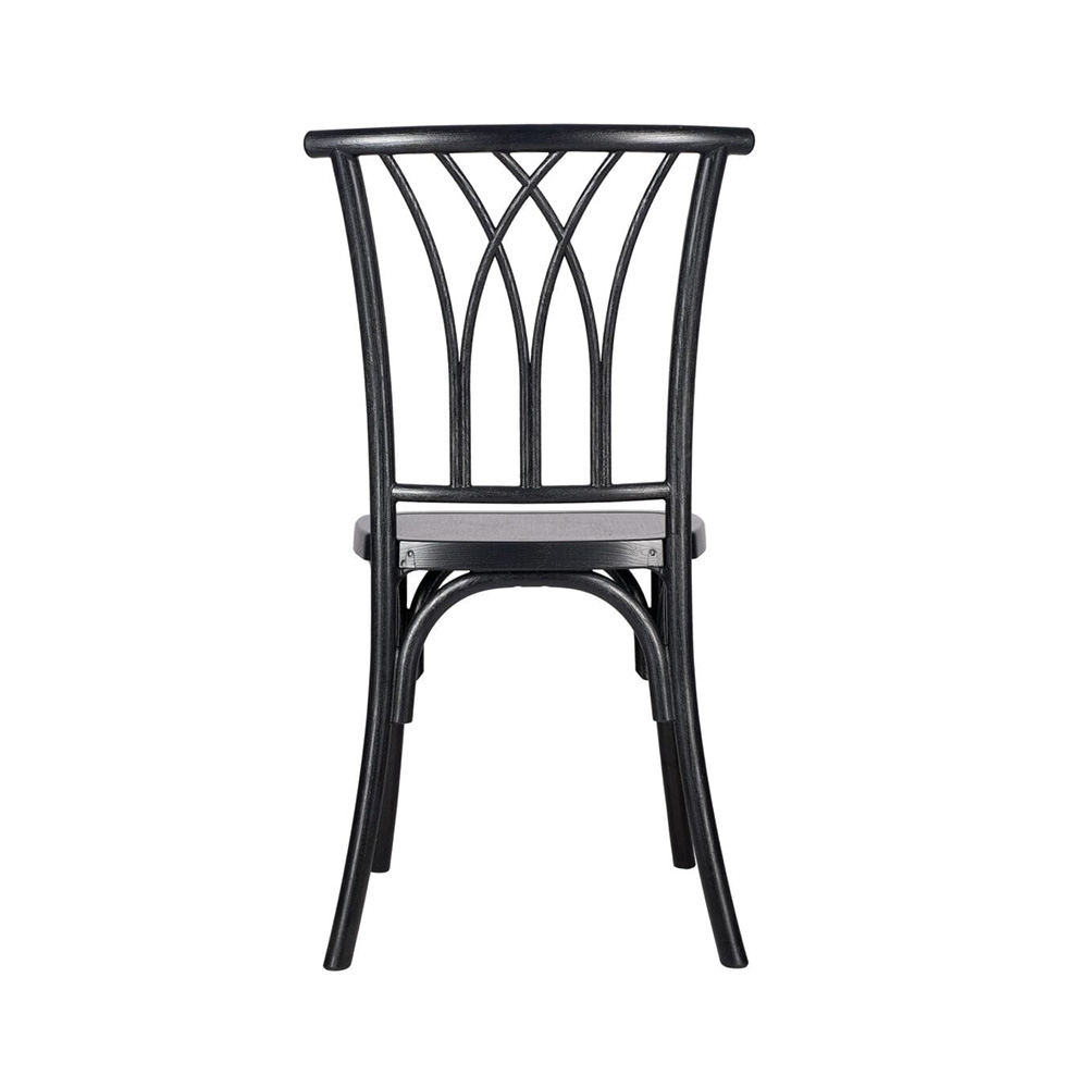 Black Resin Willow Chair