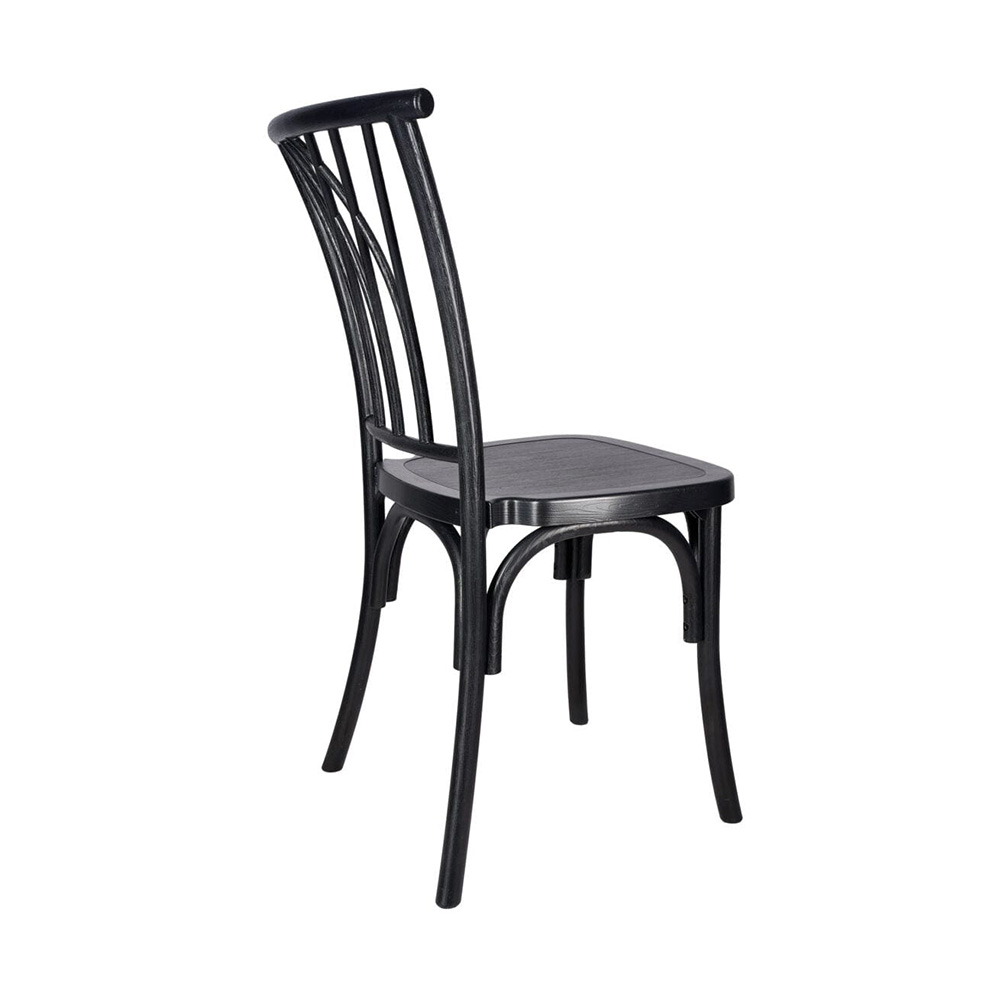 Black Resin Willow Chair