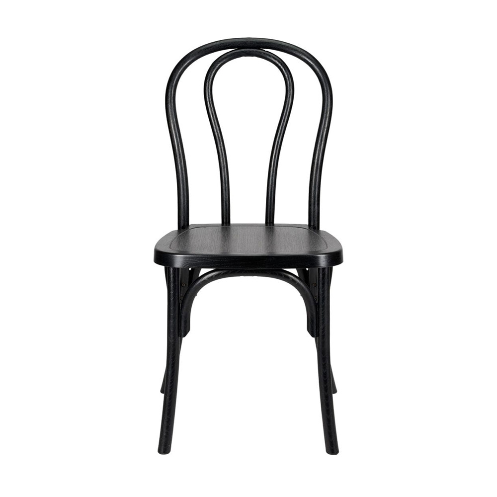 Black Resin Bentwood Chair