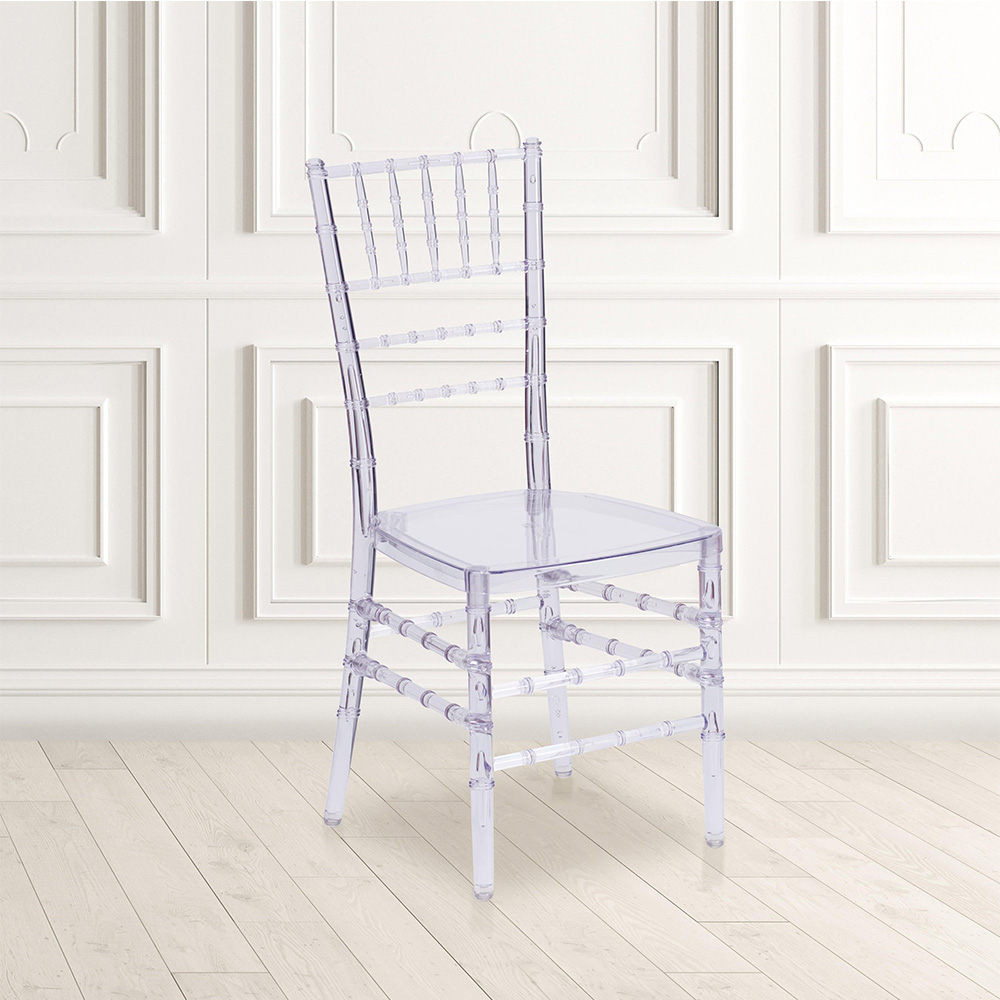 Resin Chiavari Chair &ndash; Crystal