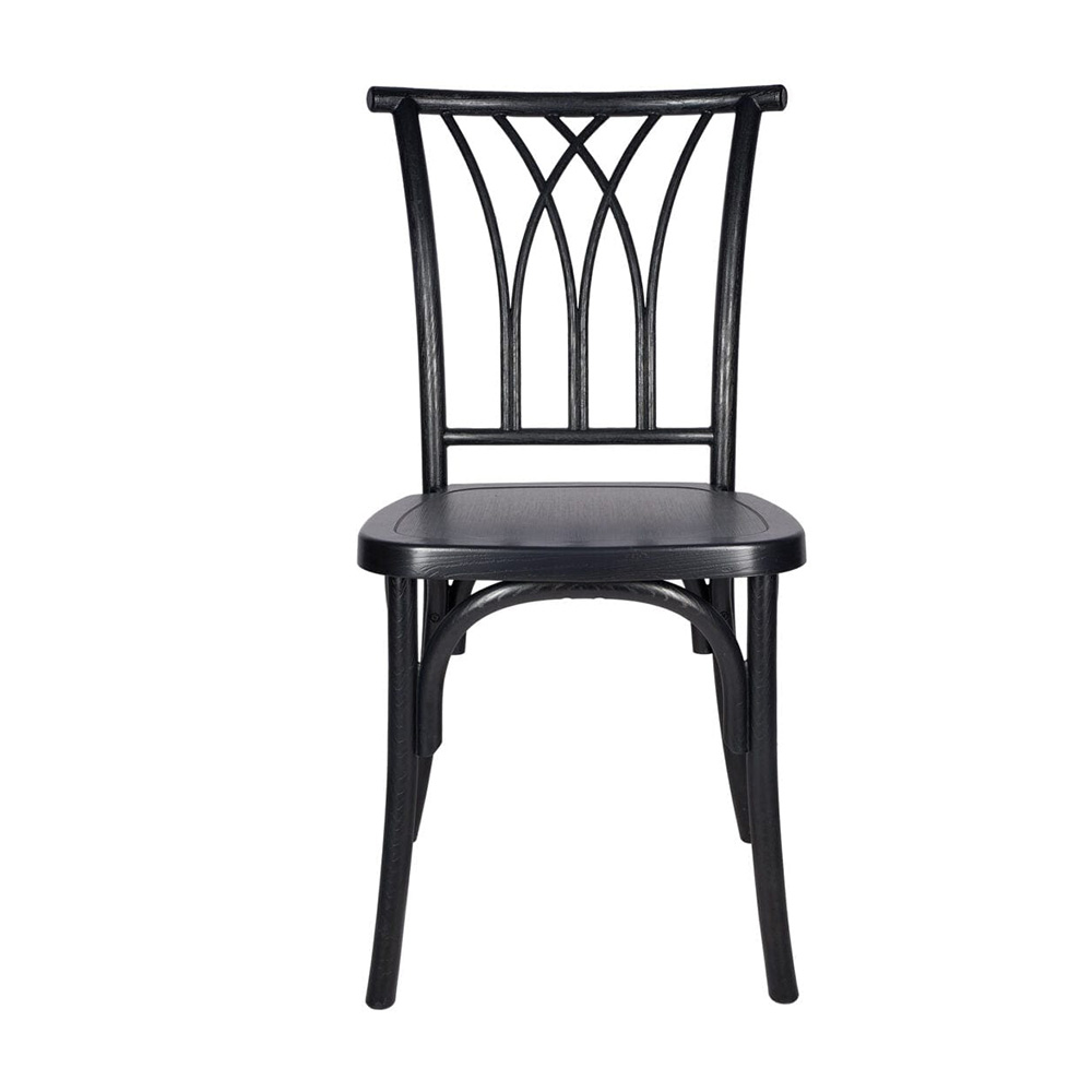 Black Resin Willow Chair