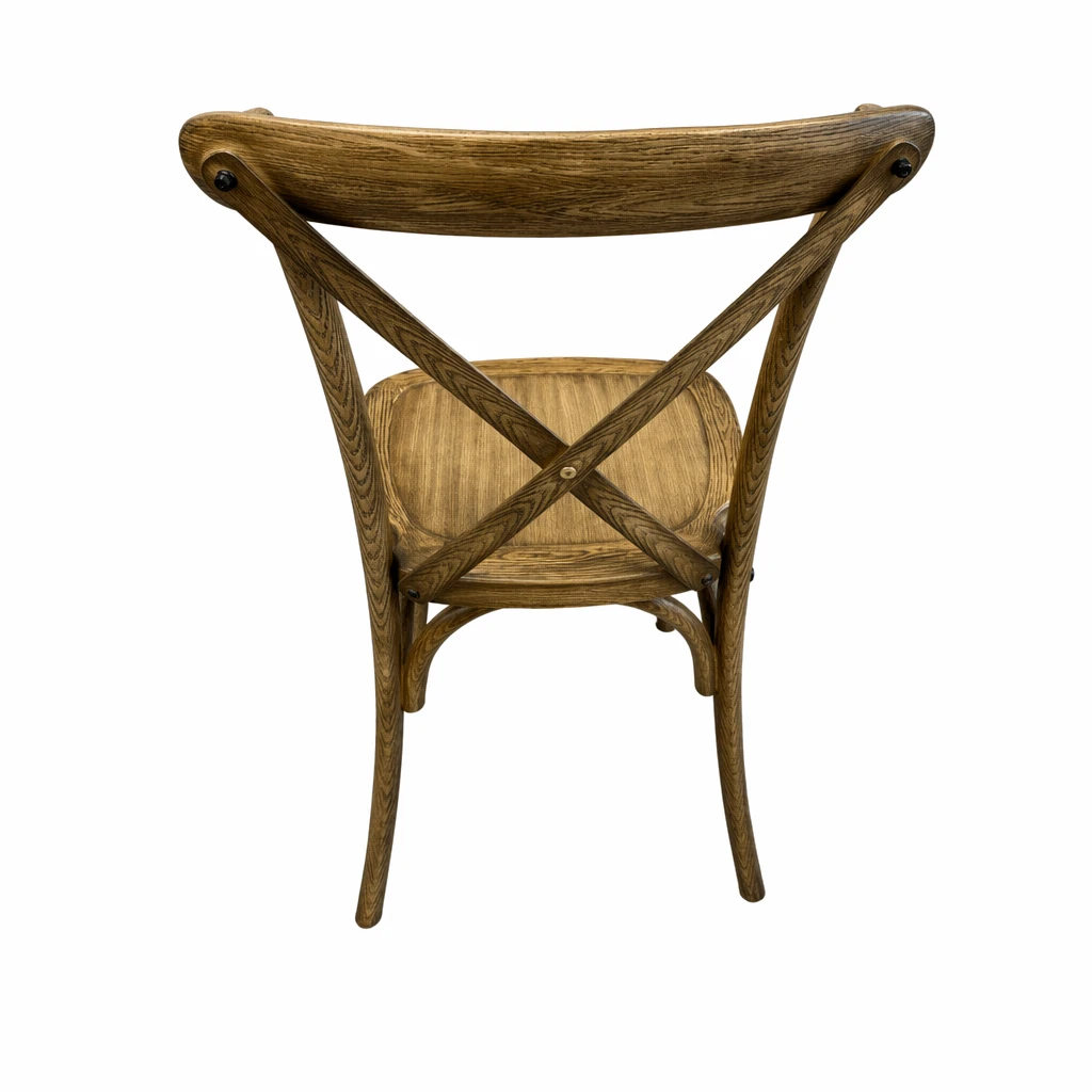 Sedia Cross Back in resina